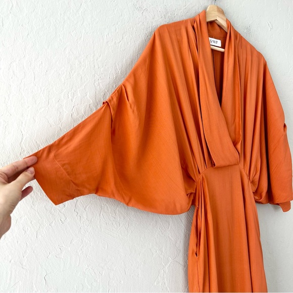 SWF Plunge Midi Dress in Penthouse - Picture 5 of 14